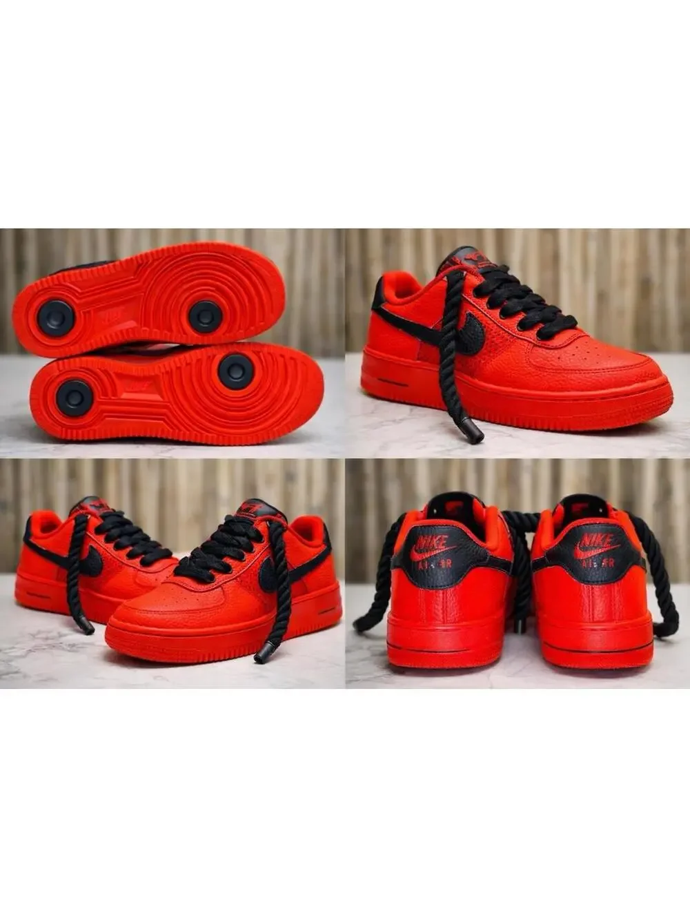 Size 5.5 (GS) - Nike Air Force 1 LV8 Low Mesh Pocket - Haban